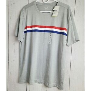 Old Navy Active Shirt Mens XL Striped Core Go-Dry Cool Go-Fresh Athletic